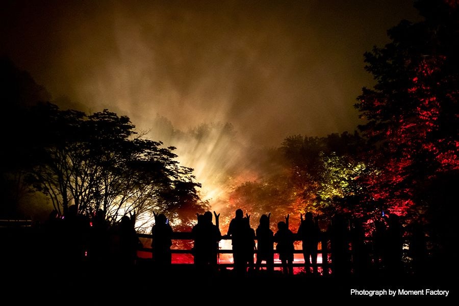 案例｜EMC易倍为壮观的Kamuy Lumina魔法夜行旅游项目提供配乐设备