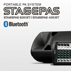 EMC易倍发布两款新型号便携式扩声系统产品——STAGEPAS 400BT 以及 600BT